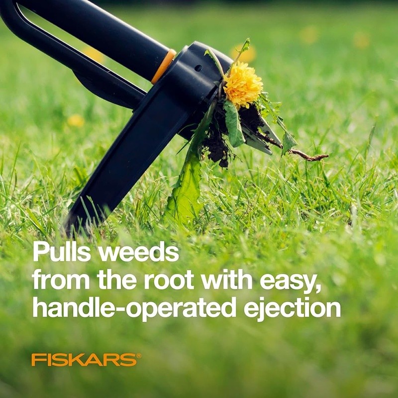 4-Claw Weed Puller Tool Ergonomic Garden Hand Tool Easy-Eject Design Weeding New