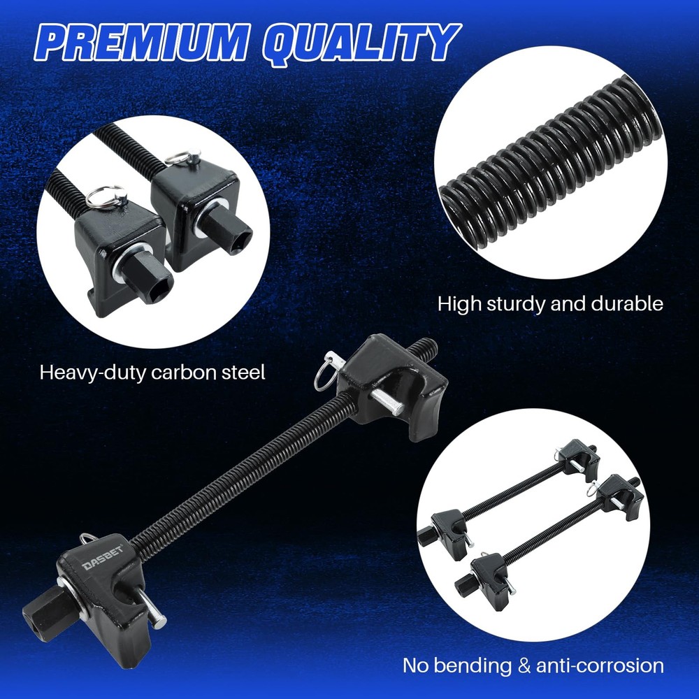 DASBET Macpherson Strut Spring Compressor Tool Kit 2PCS Coil Spring Compresso...