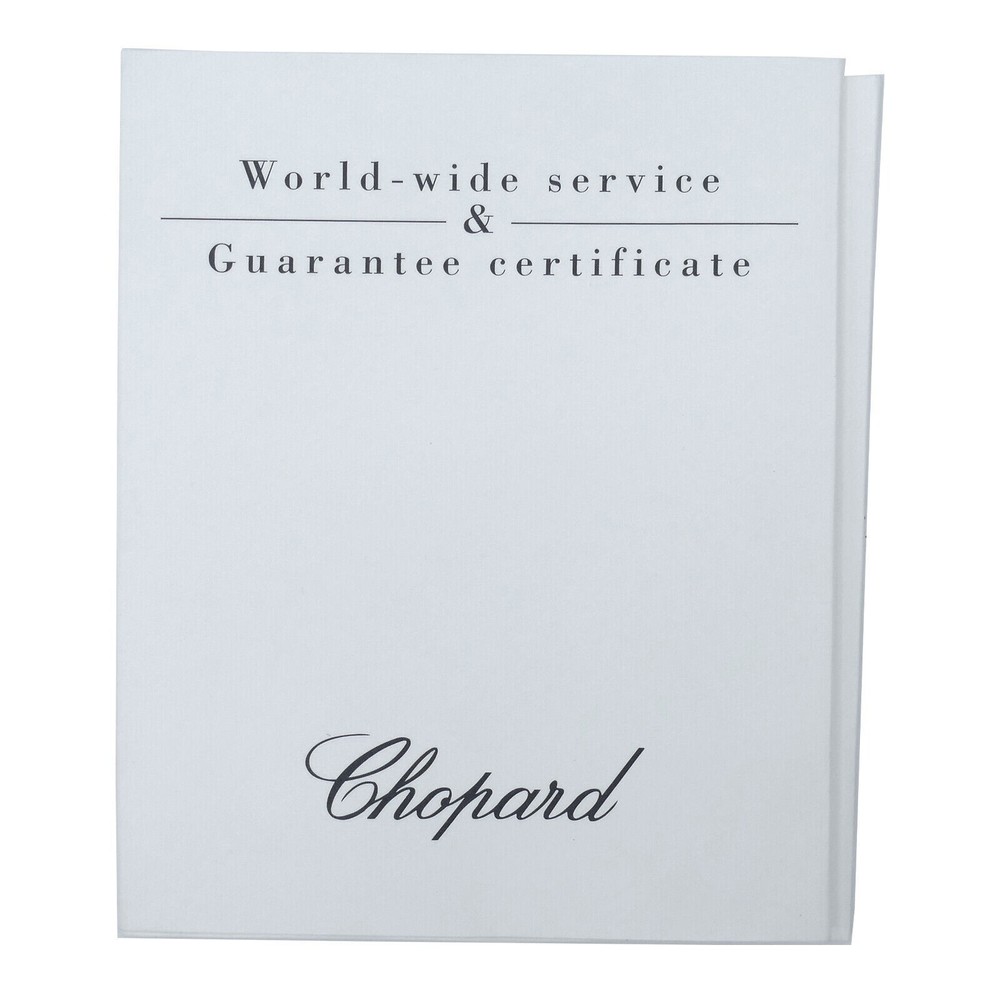 CHOPARD WORLD-WIDE SERVICE & GUARANTEE CERTIFICATE BOOKLET HOLDER