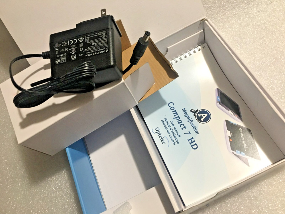 Optelec Compact 7 HD Electronic Low Vision Magnifier Reader