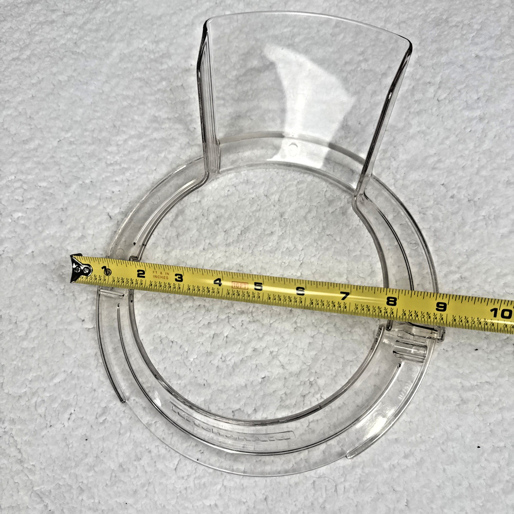 Kitchen Aid Splatter Guard Pouring Shield 2 Part 3177977 Replacement Part Mixer