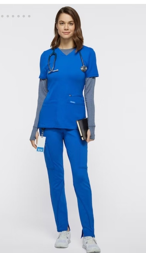2 tops/ 1 bottom scrubs new size small