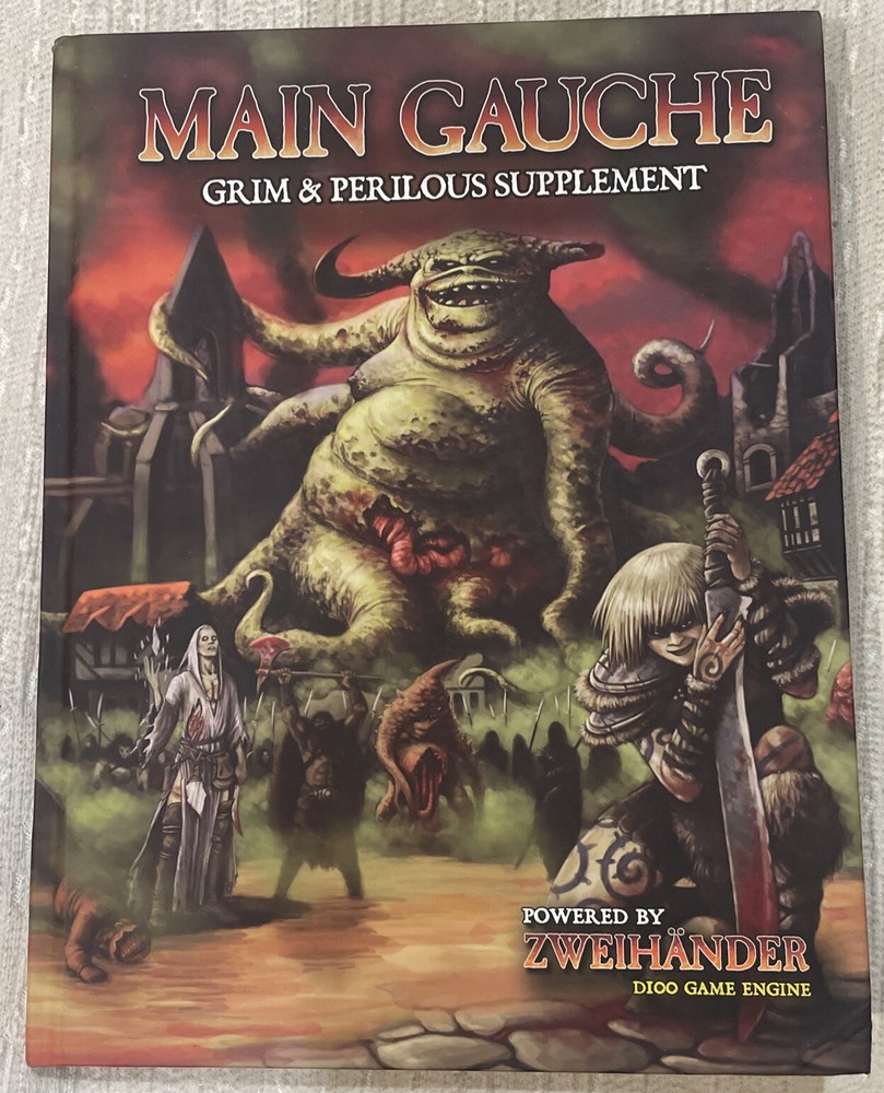 Grim & Perilo Zweihander  Main Gauche - Grim & Perilous Supplement