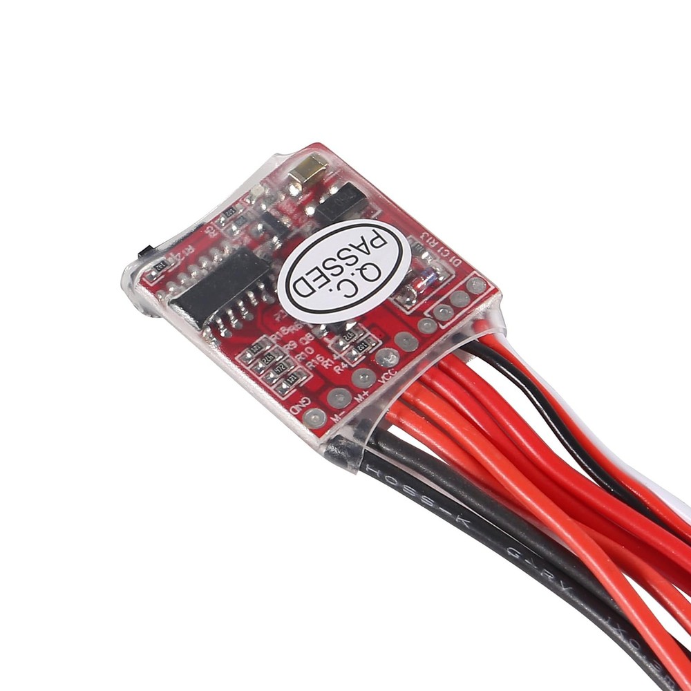 10 PCS Mini 20A ESC Motor Speed Controller Forward Reverse Brush Brake 2S