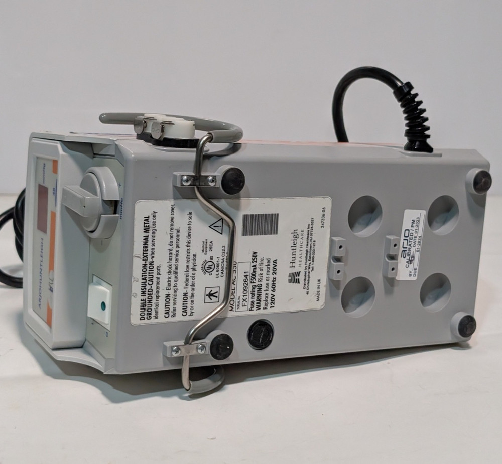 ArjoHuntLeigh AC 550 Flowtron Excel DVT Compression Pump System, Powers On