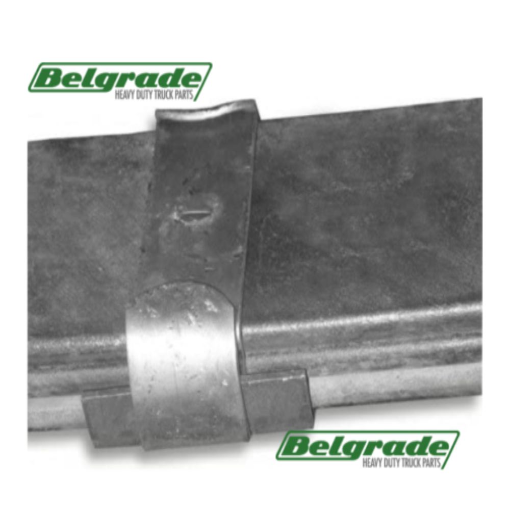 Leaf Spring Bend Repair Clip with Cap 2in. 4 Pack