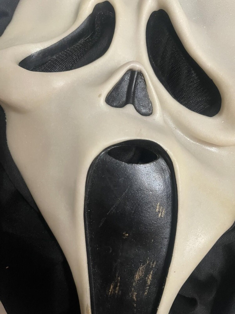 Vintage Ghost Face Scream Glow Mask Easter Unlimited