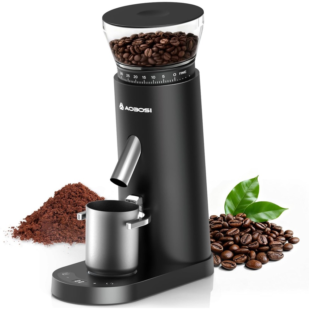 Coffee Grinder, Cordless Coffee Bean Grinder with 60 Grind Settings,Conical B...