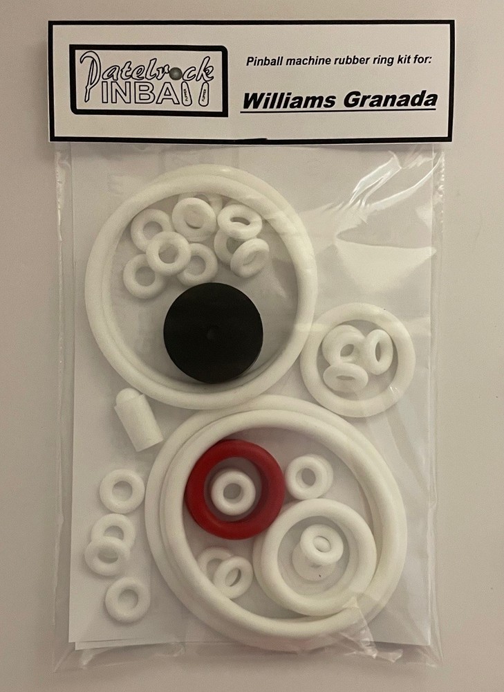1972 Williams Granada Pinball Machine Rubber Ring Kit