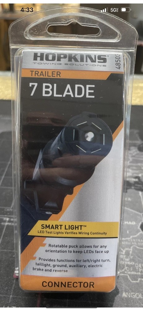 HOPKINS® - LED TEST 7 BLADE TRAILER SIDE (48503)