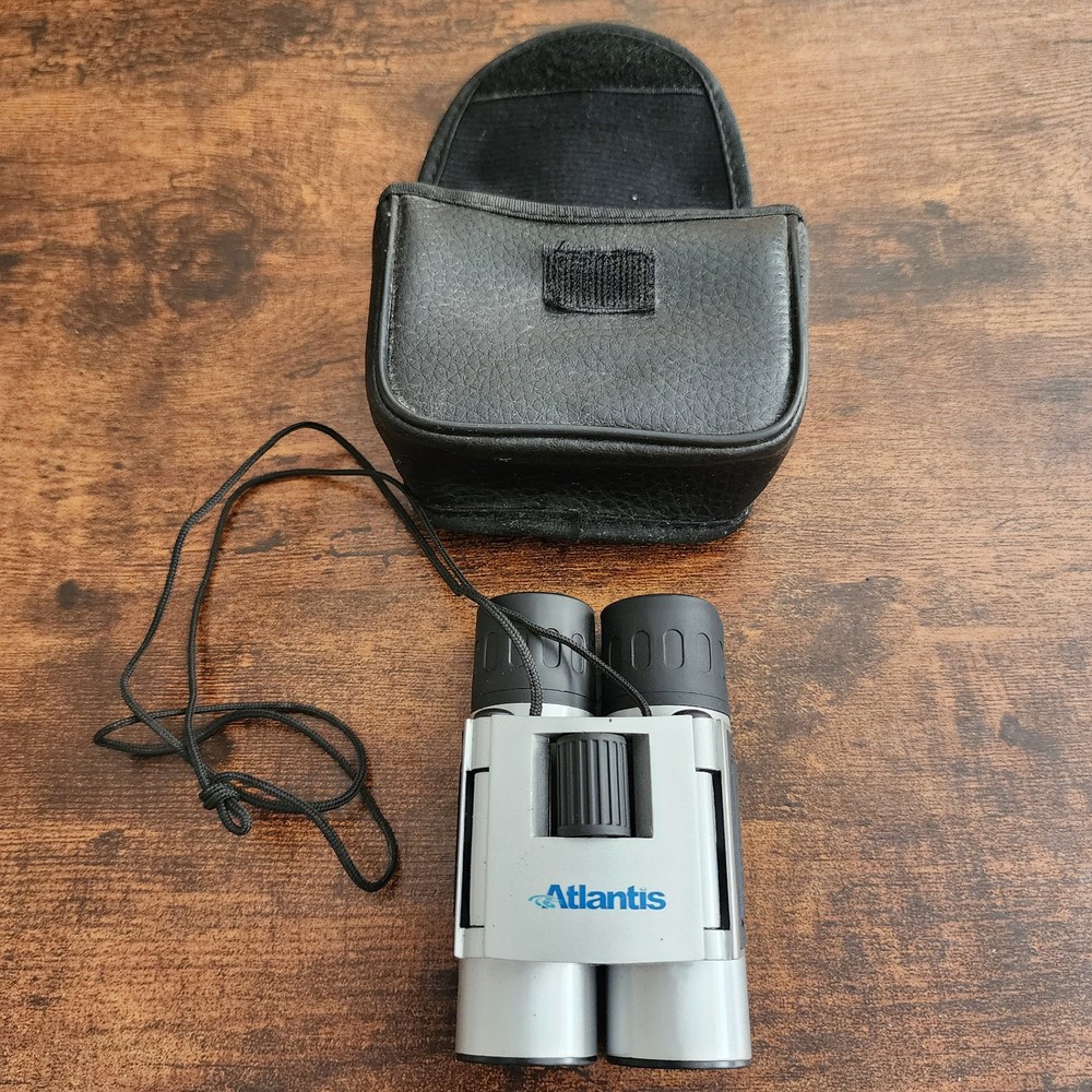 Atlantis Small Compact Field Binoculars 8 × 21 With Case