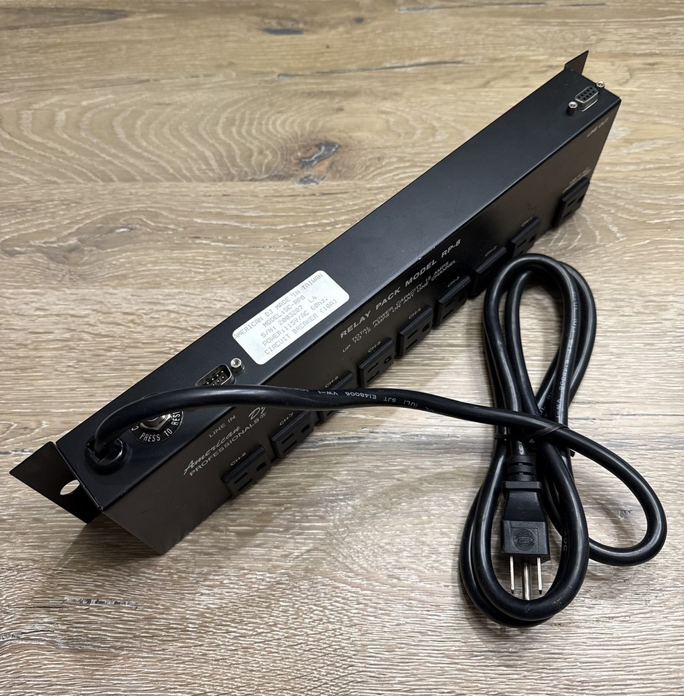 American DJ Relay Pack Model RP-8