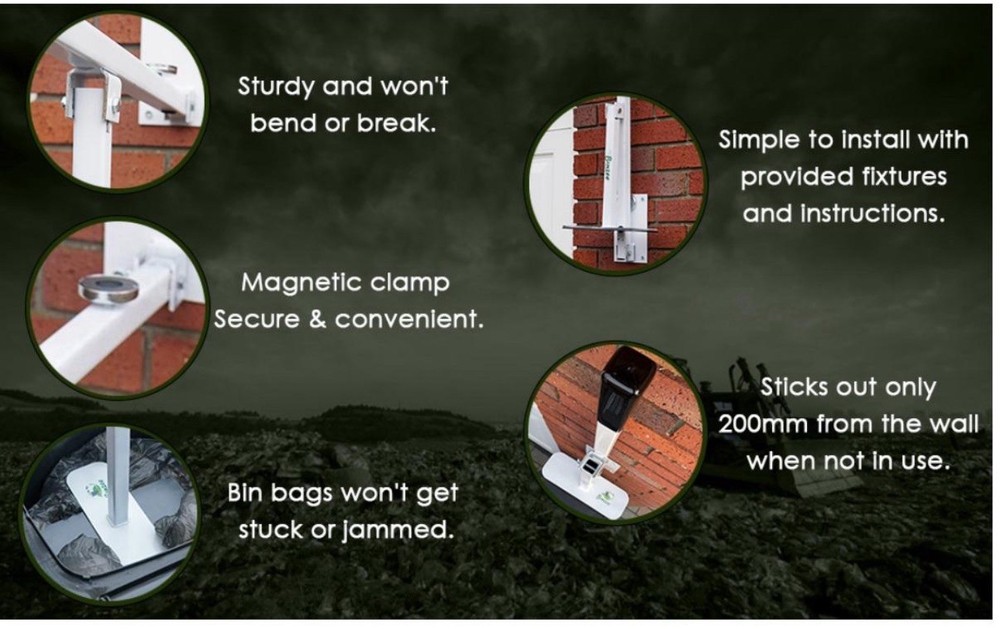 Binzee® Wheelie Bin Compactor | Eco-Friendly Waste Crusher | Reduce overflow