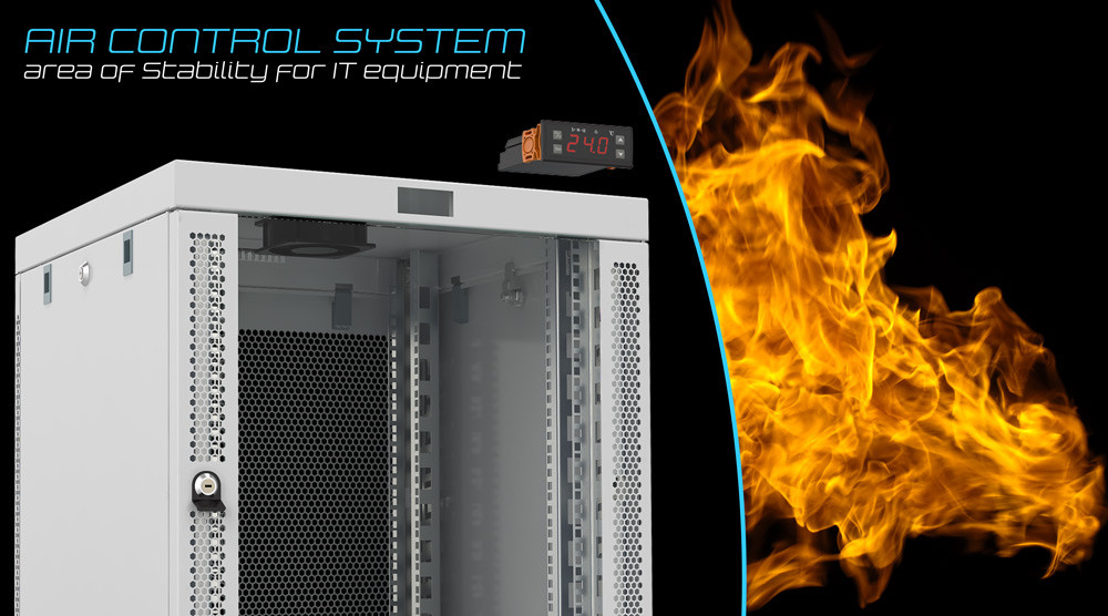 Sysracks 32U 39" Deep 19" IT Free Standing Server Data Rack Cabinet Enclosure