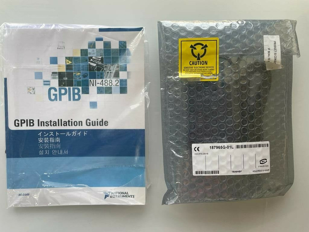 National Instruments GPIB-USB-HS Interface Adapter Controller 187965G-01L