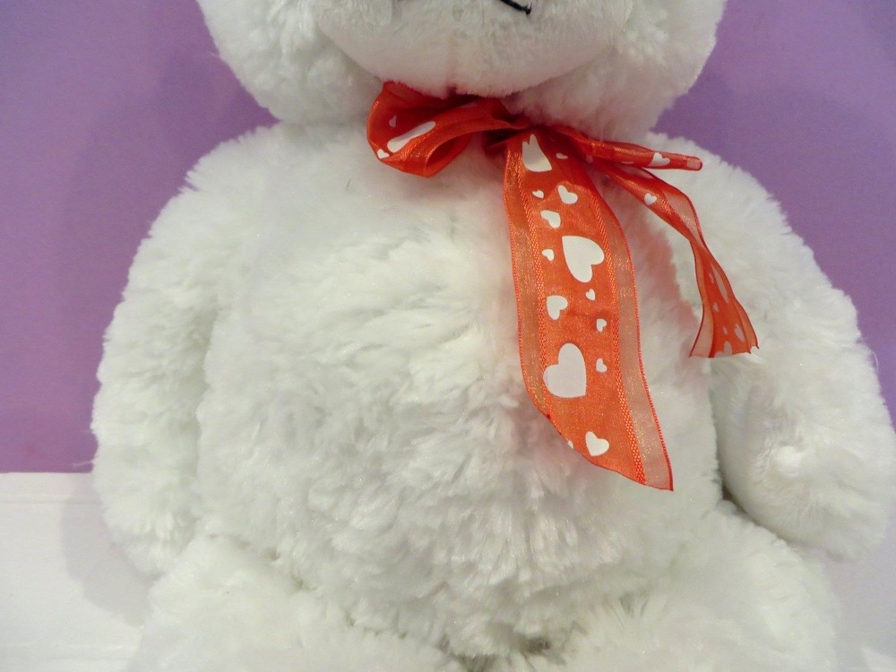 PLUSH - "GUS" WHITE BEAR