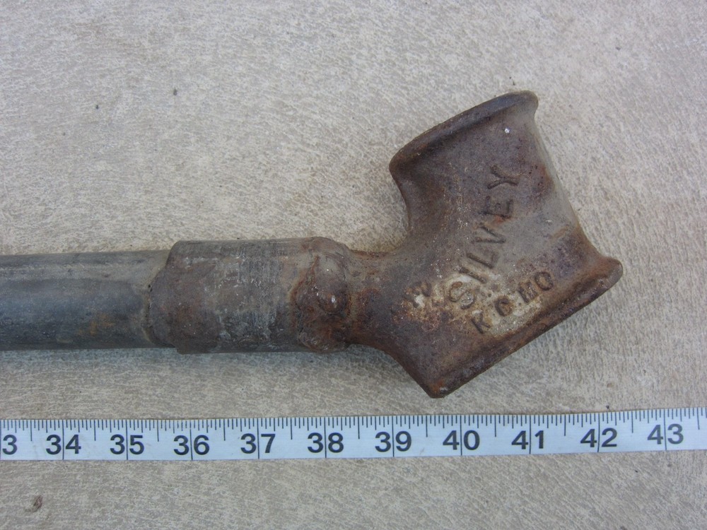 Silvey ½" Rigid Iron Hickey w Welded Handle, Used