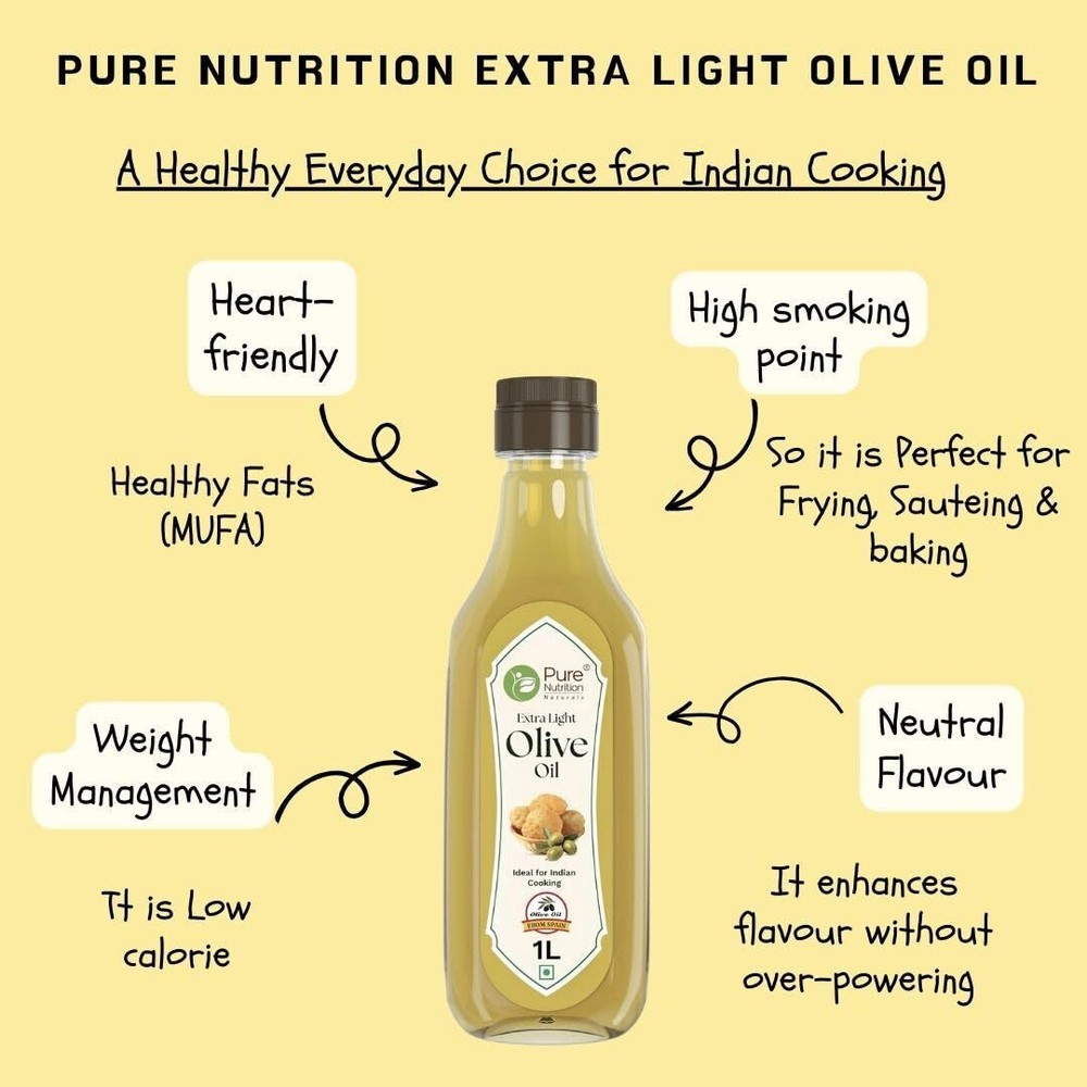 Pure Nutrition Extra Light Olive Oil 500ml