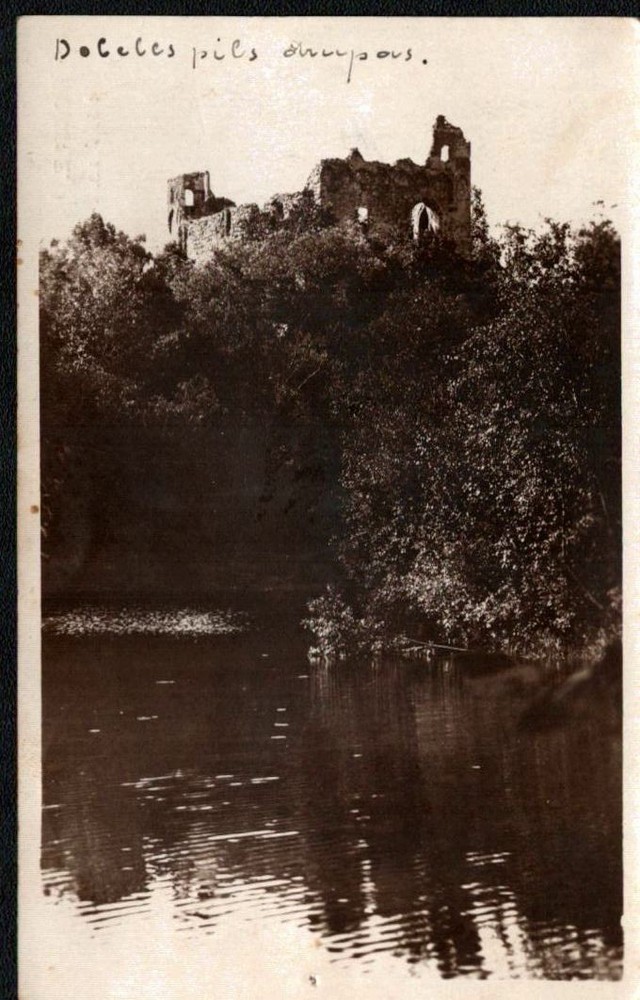 1928 Latvia Cover Postcard - Scarce Use!