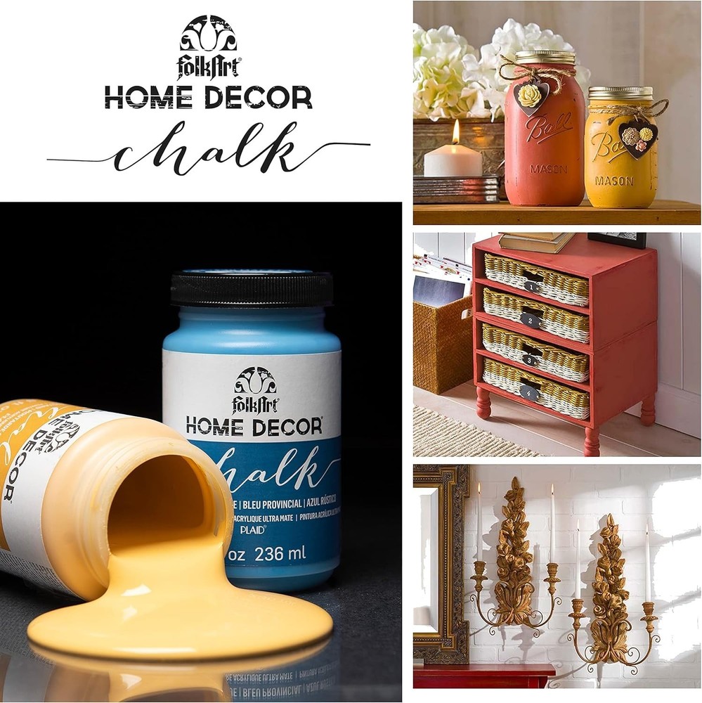 Non-Toxic Imperial Chalk Paint - 8 Oz Water-Based for Creative Decor Solutions