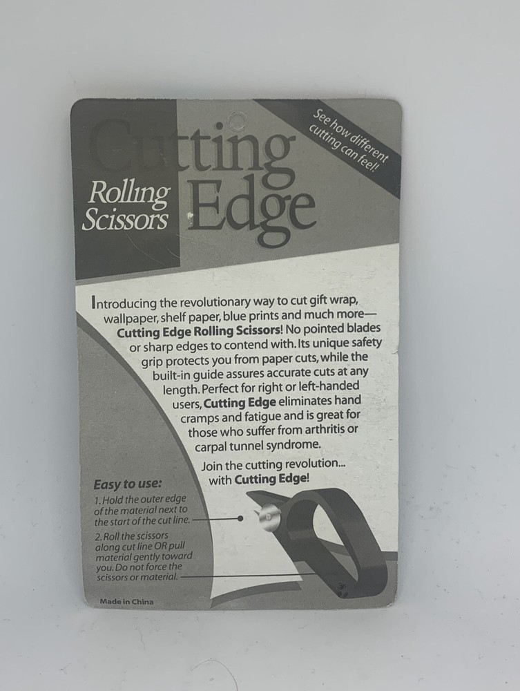 Singer, Cutting Edge, Rolling Scissors