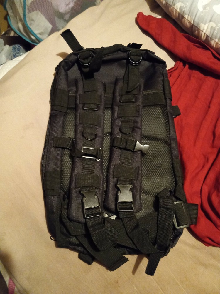Military Molle Tactical Backpack Black