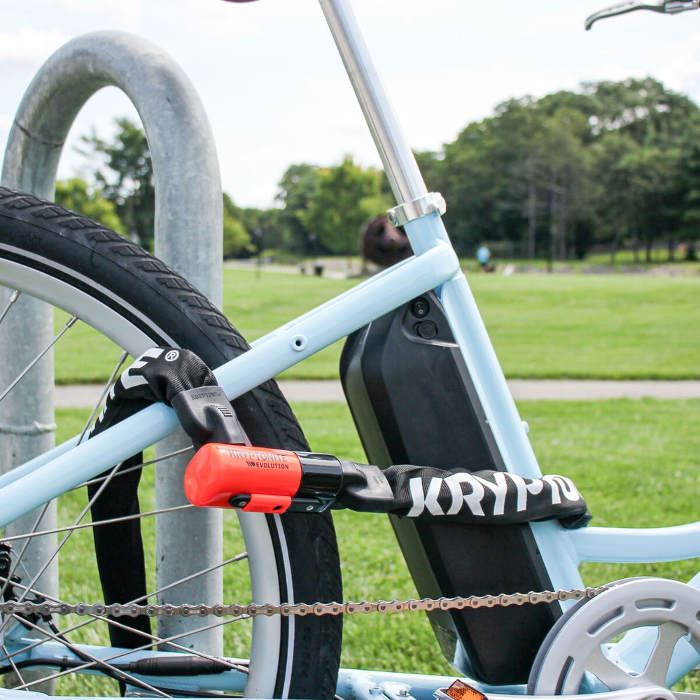 Chain Anti Theft KRYPTONITE Evolution With Padlock Integrated 160CM