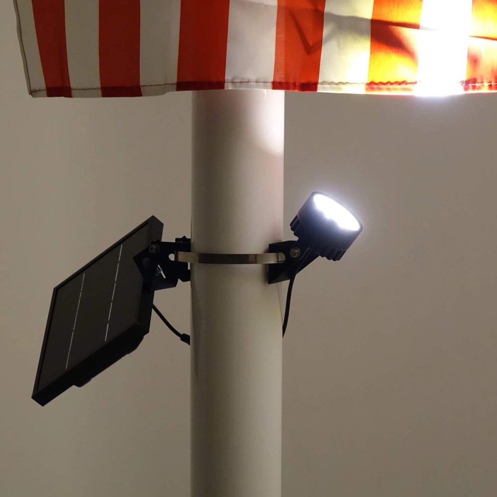 Mini 120X Solar Flag Pole Light