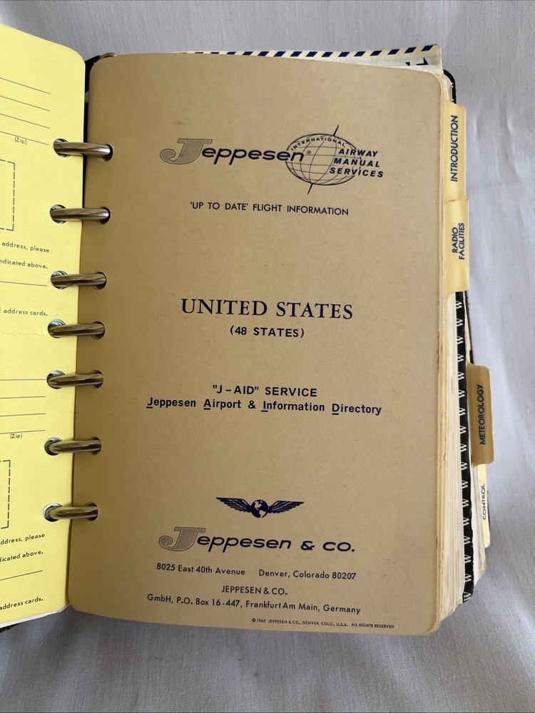 JEPPESEN AIRWAY MANUAL