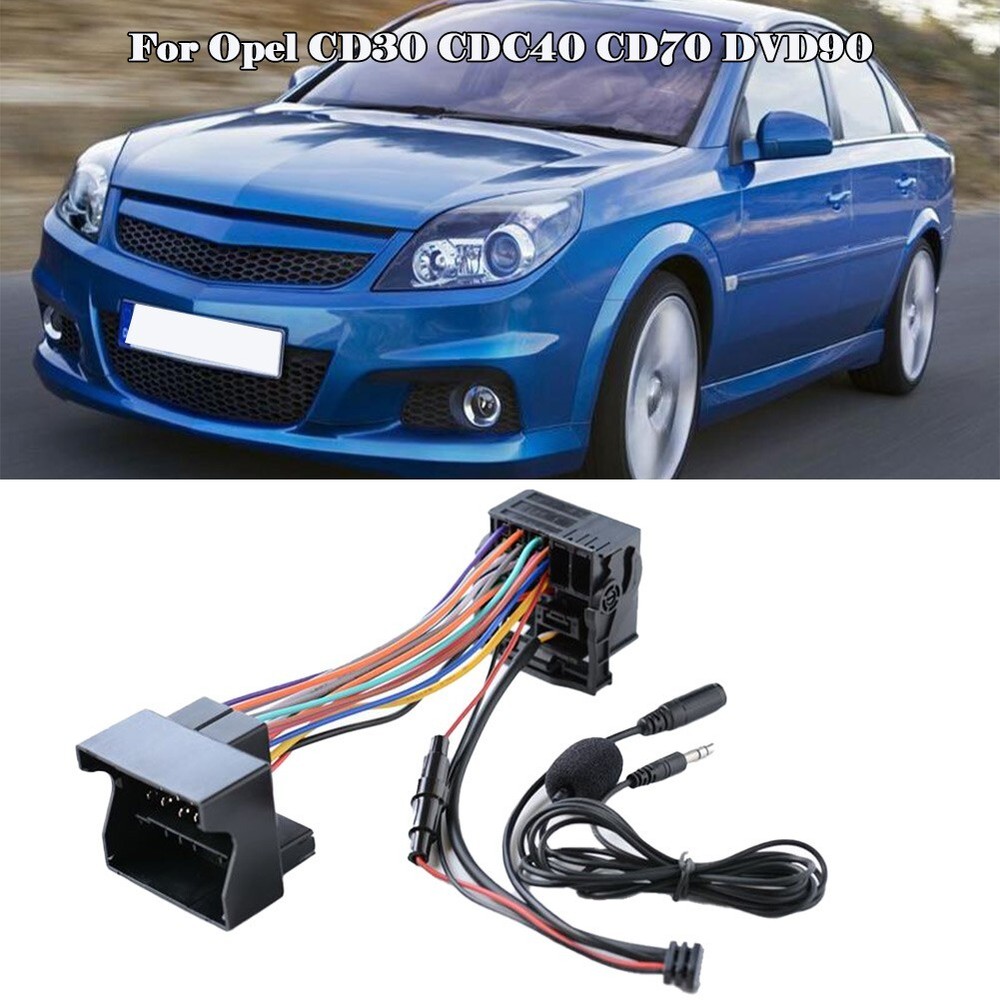 For Opel CD30 CDC40 CD70 DVD90 Bluetooth-compatible Adapter AUX External