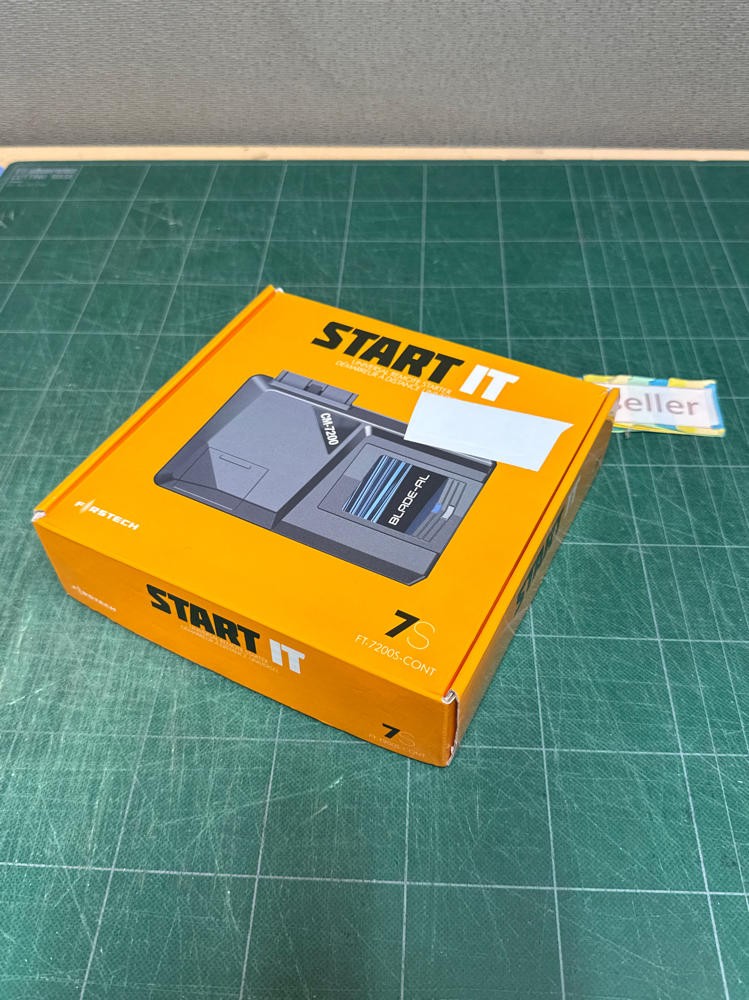 CompuStar Firstech CM7200 Remote Start w/ Box Cable UNTESTED As Shown EUC LOOK