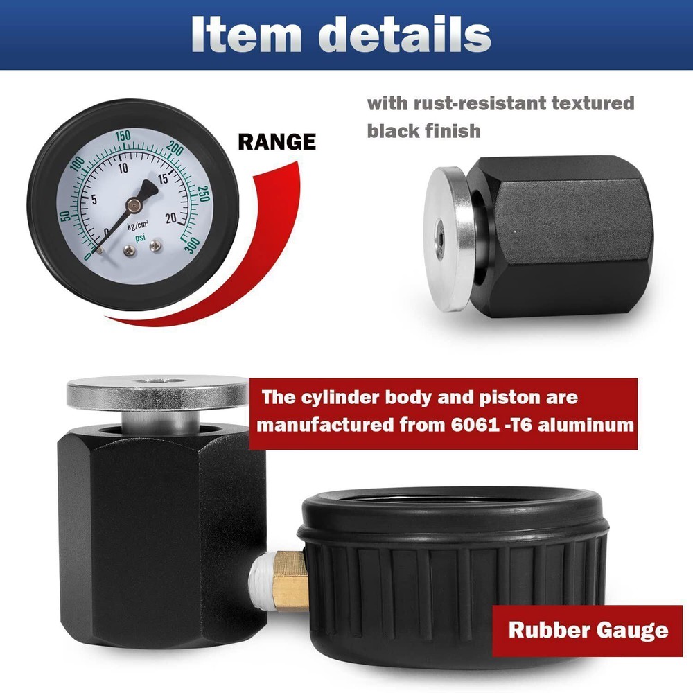66835 Universal Mini Valve Spring Tester For 0-300LB/5LB Increments Valve Spring