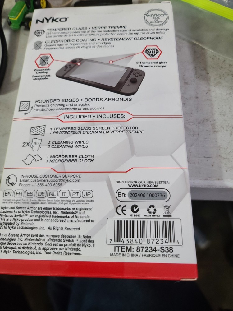 Screen Armor For Switch