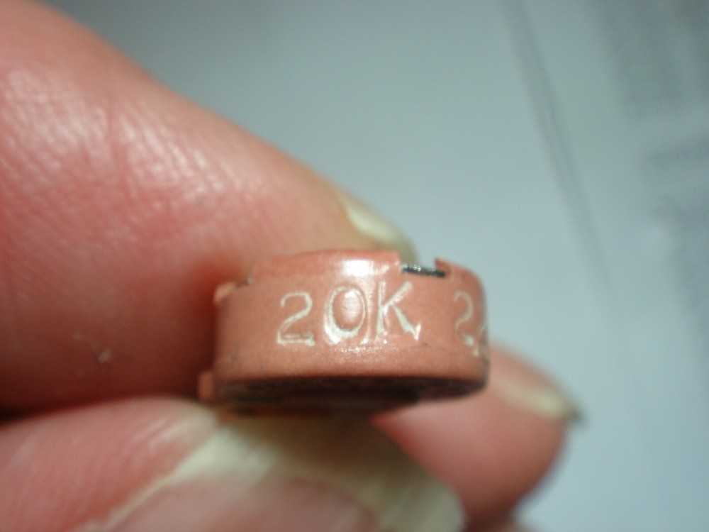 20K TRIMMER Piher PT10S Standing #17PY