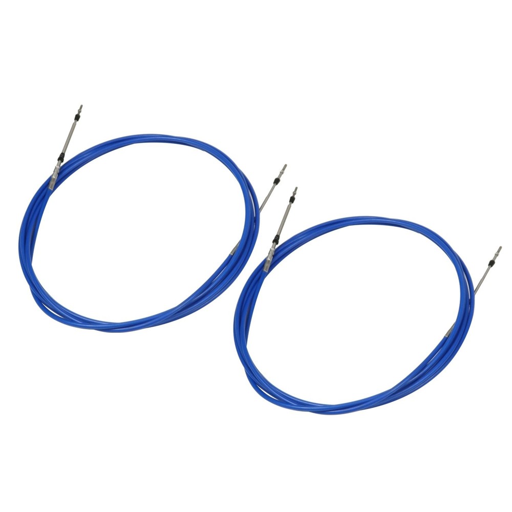 33C Throttle Shift Control Cable Compatible with Outboard Engine Boat 2PC 20FT