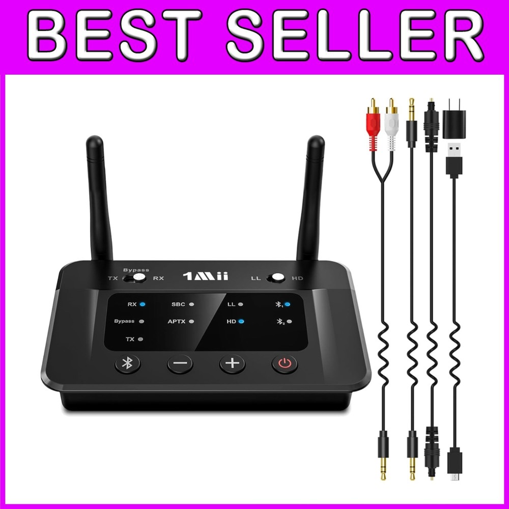 Bluetooth Splitter for Wired & Wireless - Optical RCA