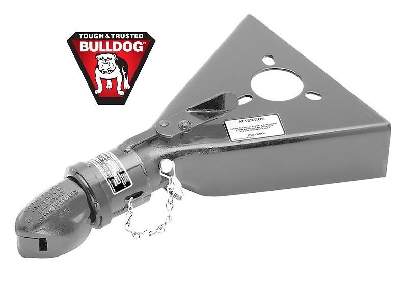 Bulldog Collar-Lok A-Frame Trailer Coupler Tongue 2-5/16" Ball 15,000 lb Low Pro
