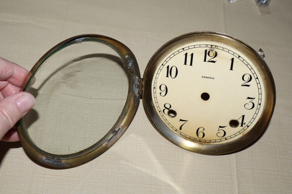 Ansonia Clock Dial and Bezel