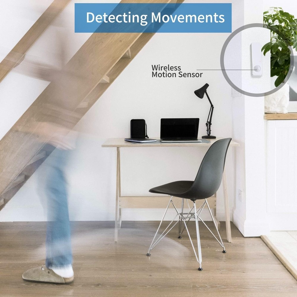 THIRDREALITY Zigbee Motion Sensor, Zigbee Hub Required, Pet Friendly, Works