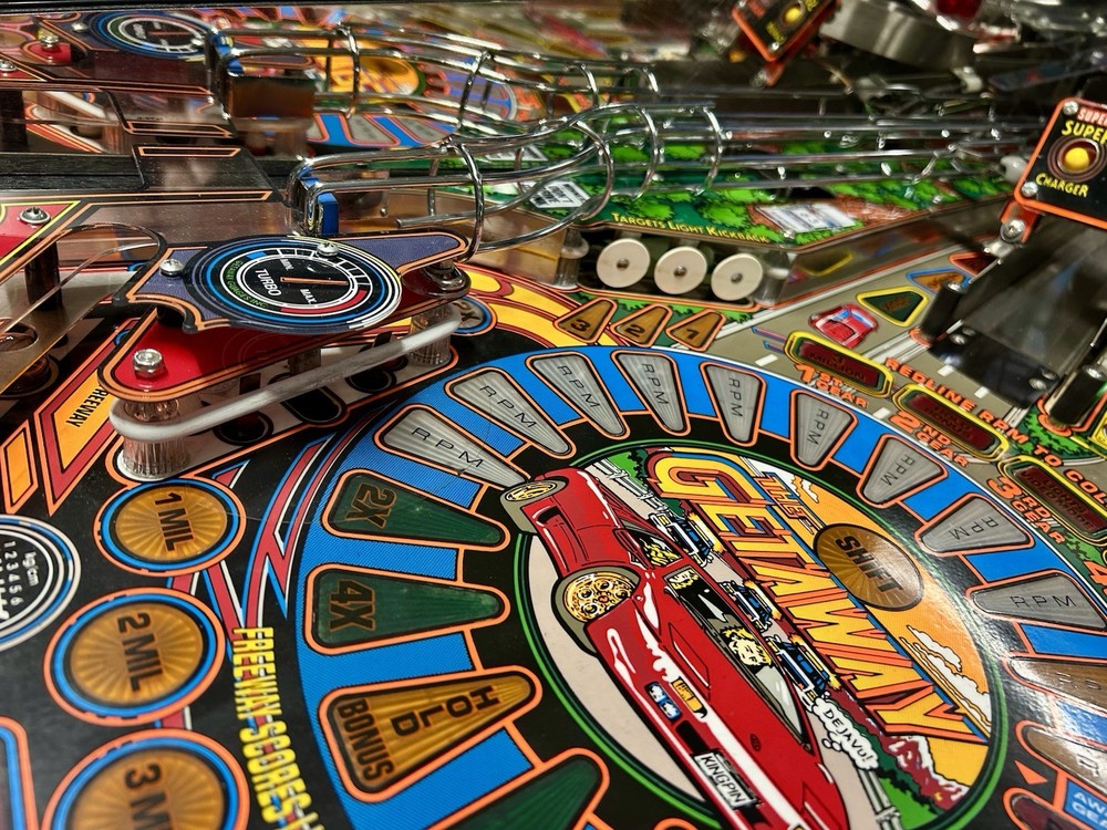 WILLIAMS GETAWAY HIGH SPEED 2 PINBALL MACHINE LEDs
