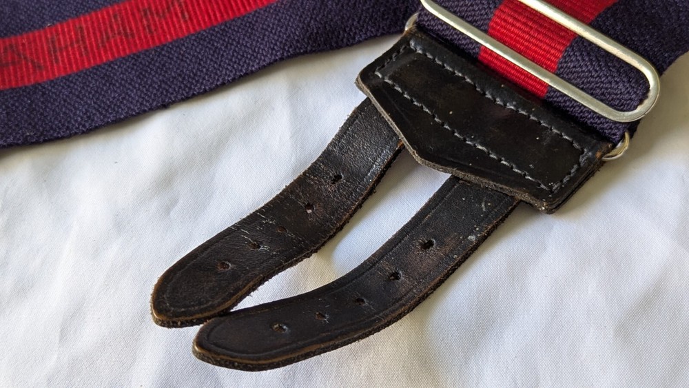 Original British Army Grenadier Guards Stable Belt Size Medium