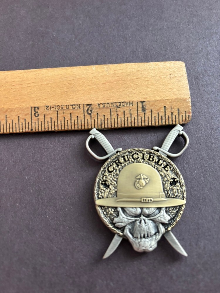 WE MAKE MARINES "CRUCIBLE" COIN