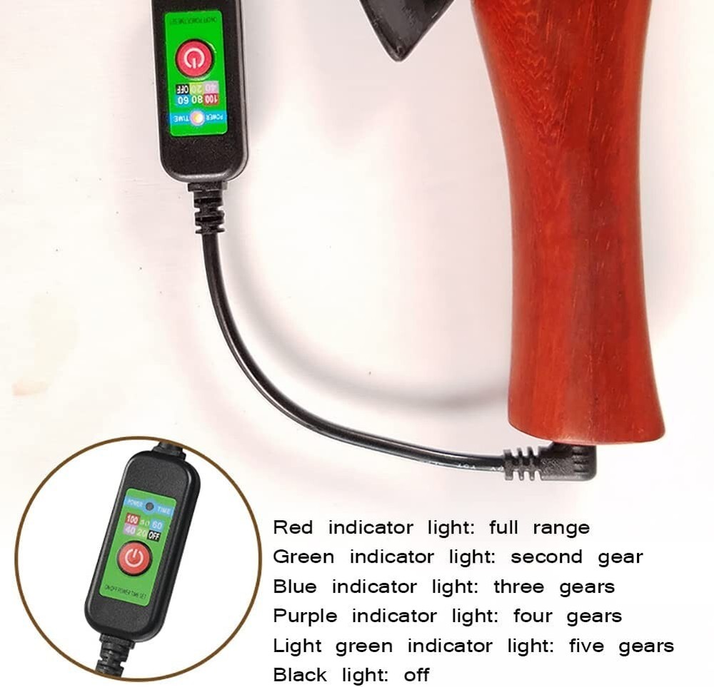 Electric Hot Bian Stone Massage Tool Temperature Control Gua Sha Scraping Board