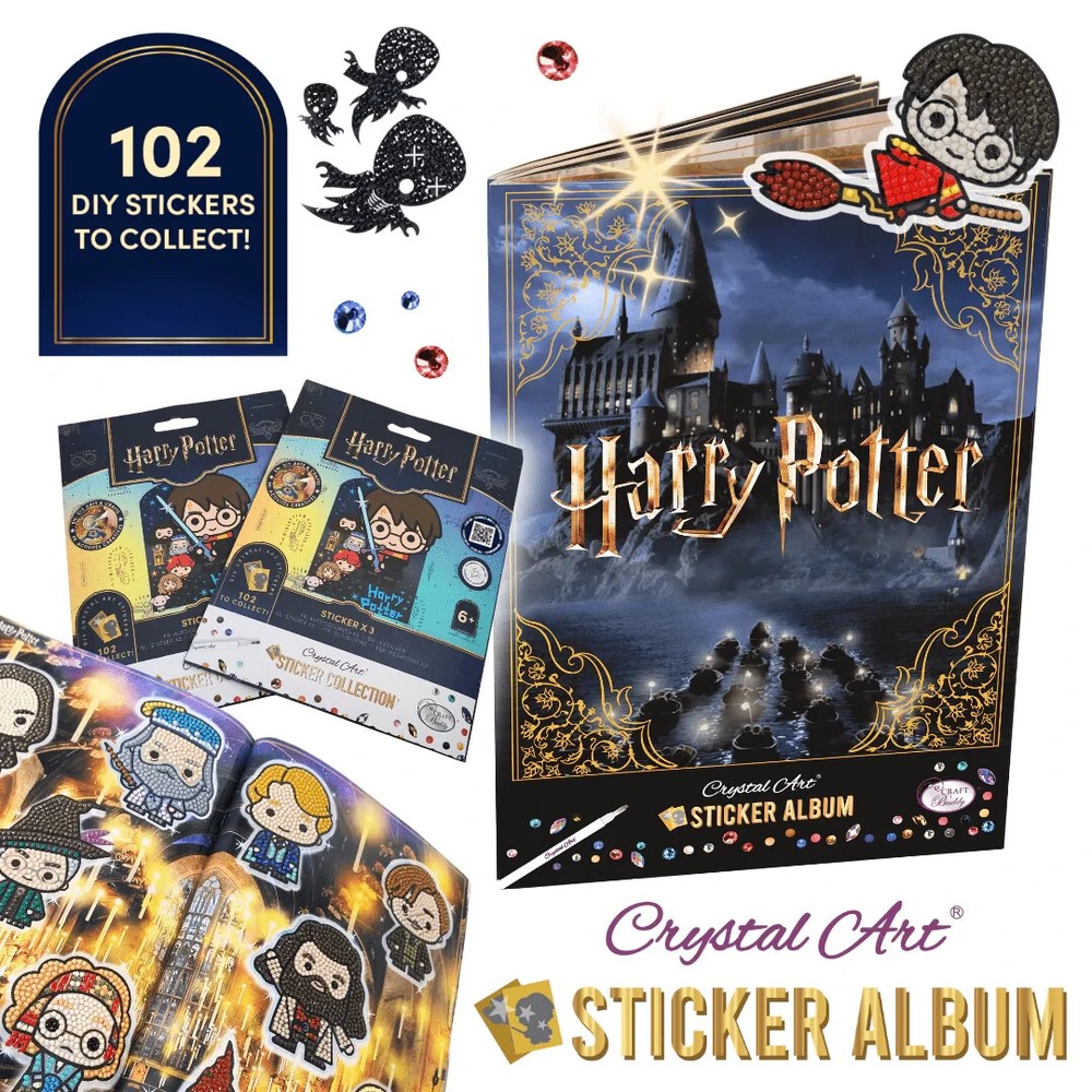 Craft Buddy Harry Potter Crystal Art Starter Pack