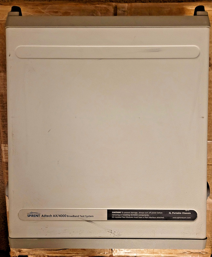 SPIRENT ADTECH AX/4000 BROADBAND TEST SYSTEM 3 MODULES 10 GIG