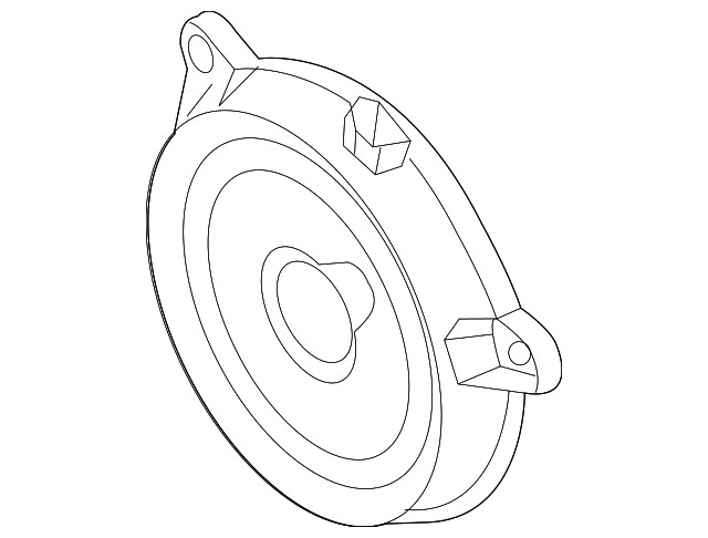 Genuine Mazda Front Dr Speaker KD47-66-960