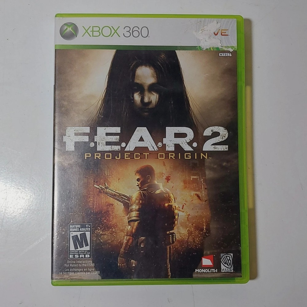 F.E.A.R. 2: Project Origin (Xbox 360, Authentic Replacement Case Only
