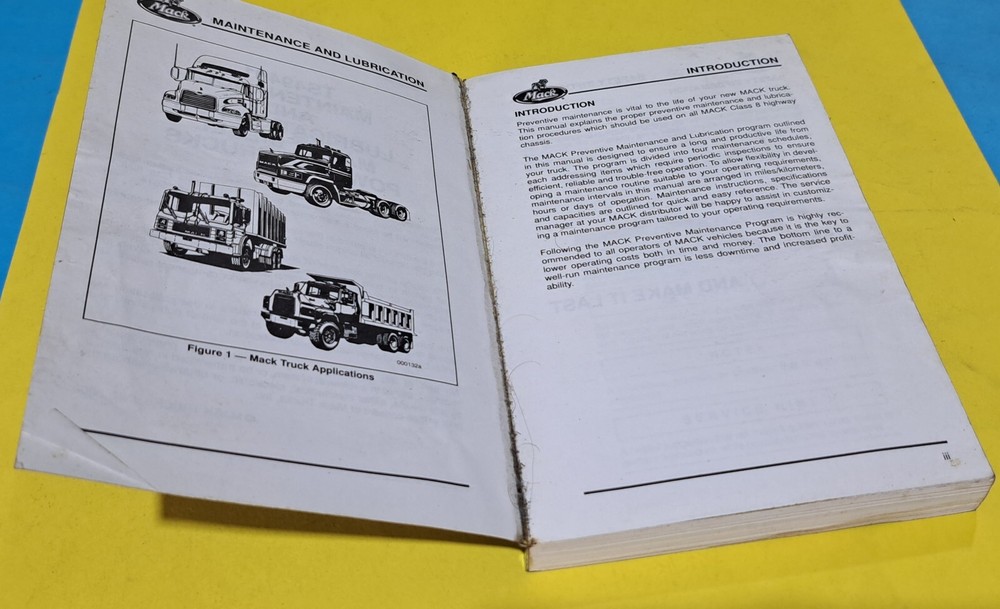 Mack Maintence & Lubrication Handbook