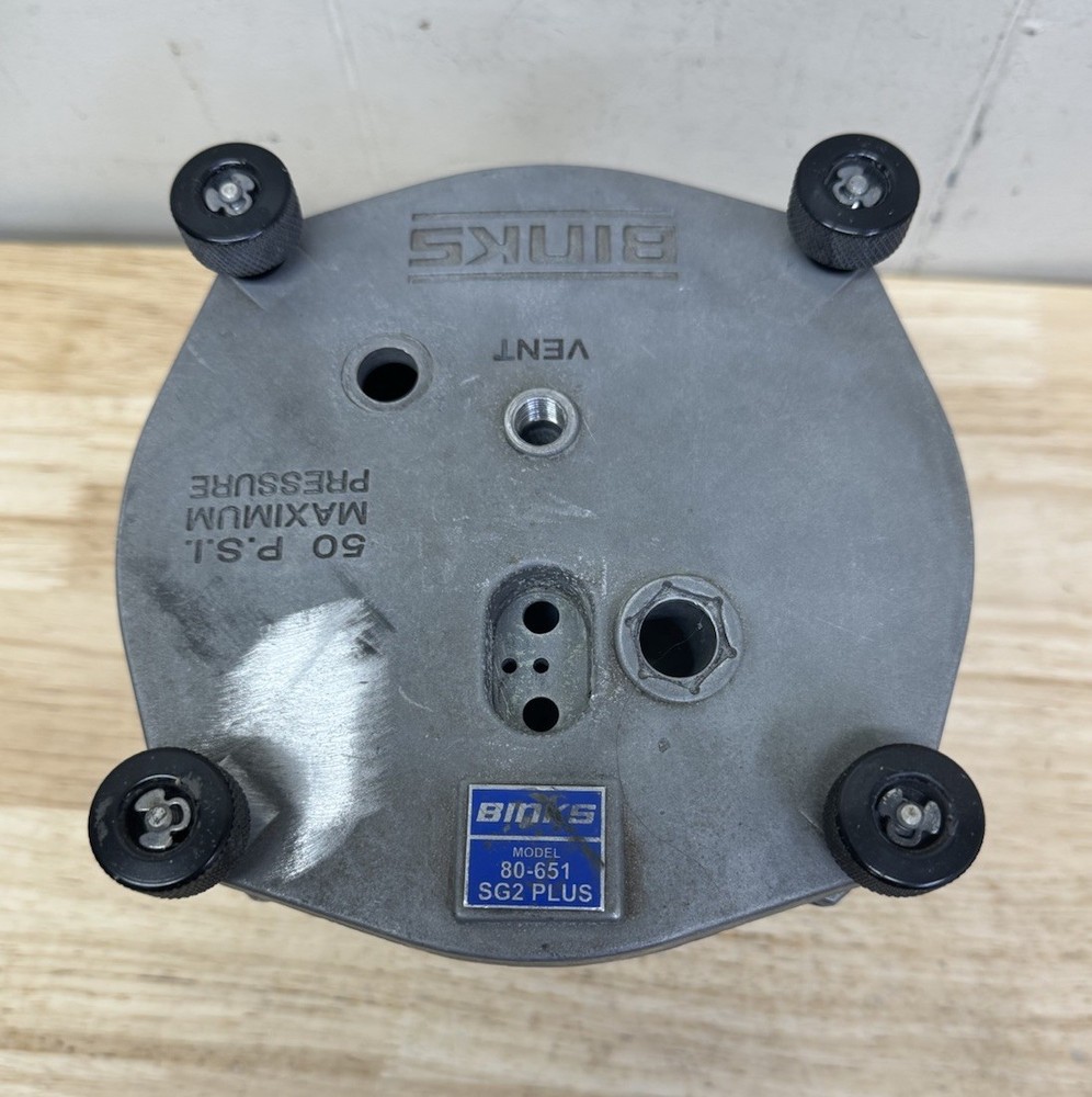 Binks SG2 Plus Pressure Cup Model 80-651 2 Quart Only C