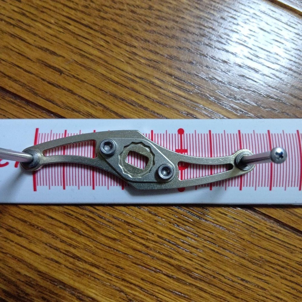 Double handle shaft 70mm